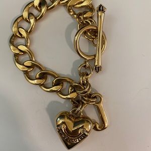 Juicy Couture Charm Bracelet Heart